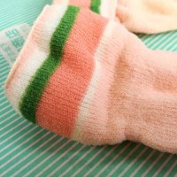 【靴下】タオル編靴下　パイルソックス　幼児用 拡大