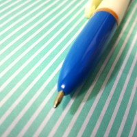【ボールペン】夢のある ポケット3色ボールペン ペン先