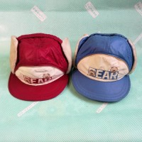 【帽子】全日本帽子教会 子供用 耳あてキャップ BEAR フック
