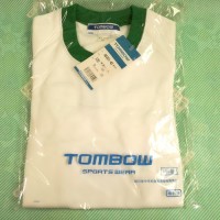 【運動着】TOMBOW 半袖 体操服 名前タグ有り　緑 袋