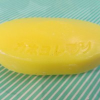 【石けん】カネヨ レモン(レモン石鹸)　みかんネット付き 拡大