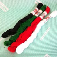 【糸】白鳳凰 銀トンボ手ぬい糸　木綿糸 4色 カラー