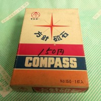 【コンパス】ギンポー　昭和の方位磁石 外箱
