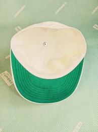 【帽子】野球帽　白 キャップ　つば 内側