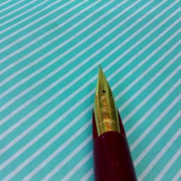 【万年筆】Sailor セーラーデスクペン　極細　赤 ペン先