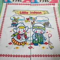 【ハンカチ】昭和のレトロで可愛い　テーブルナプキン 6種 Little indean