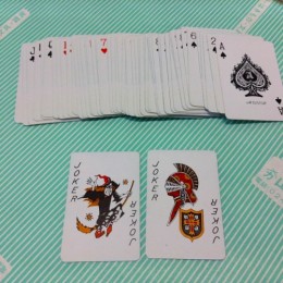 【トランプ】さらば宇宙戦艦ヤマト 愛の戦士たち 4種類 カード　裏面