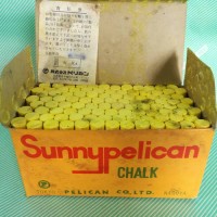 【チョーク】サニーペリカンチョーク 100本　黄 中身