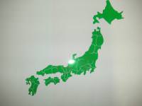 【定規】マップシート 定形地図(日本編) 部品