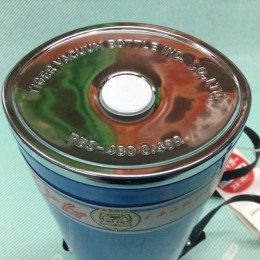 【水筒】タイガー 保温水筒 ピックボトル 楕円形 裏面