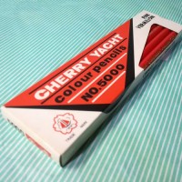 【鉛筆】CHERRY YACHT NO5000 赤鉛筆 箱