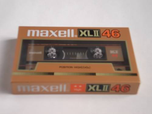 カセットテープ】maxell XLⅡ HIGH / 山内屋商店 - 会津