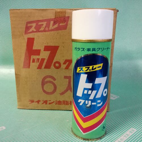 【スプレー】ライオン　ガラス家具クリーナトップクリーン