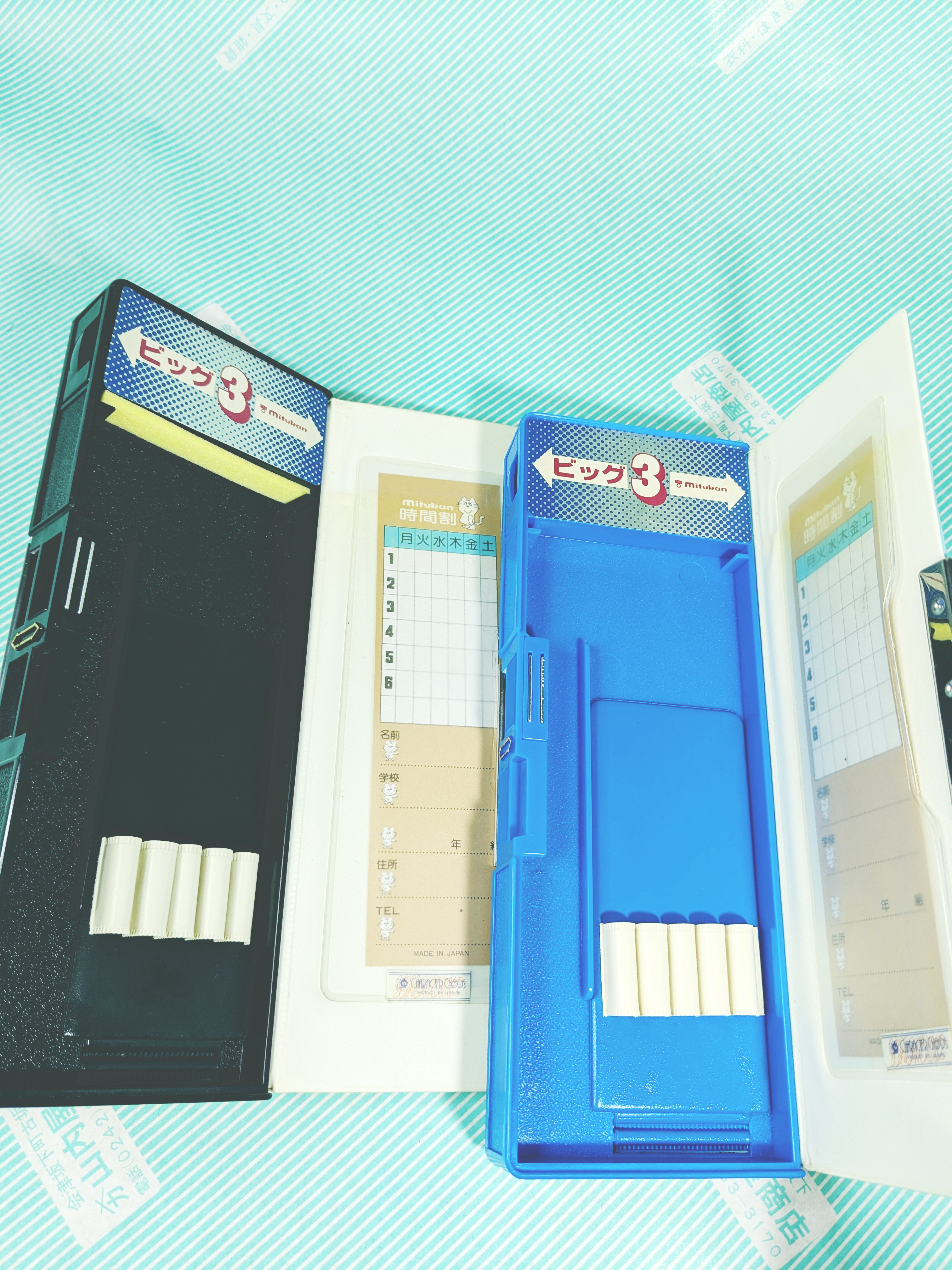 【筆箱】両面筆入れ ワーナーキャラクター Tweety Sylvester ビック3筆入れ 日本製 当時物の商品画像5