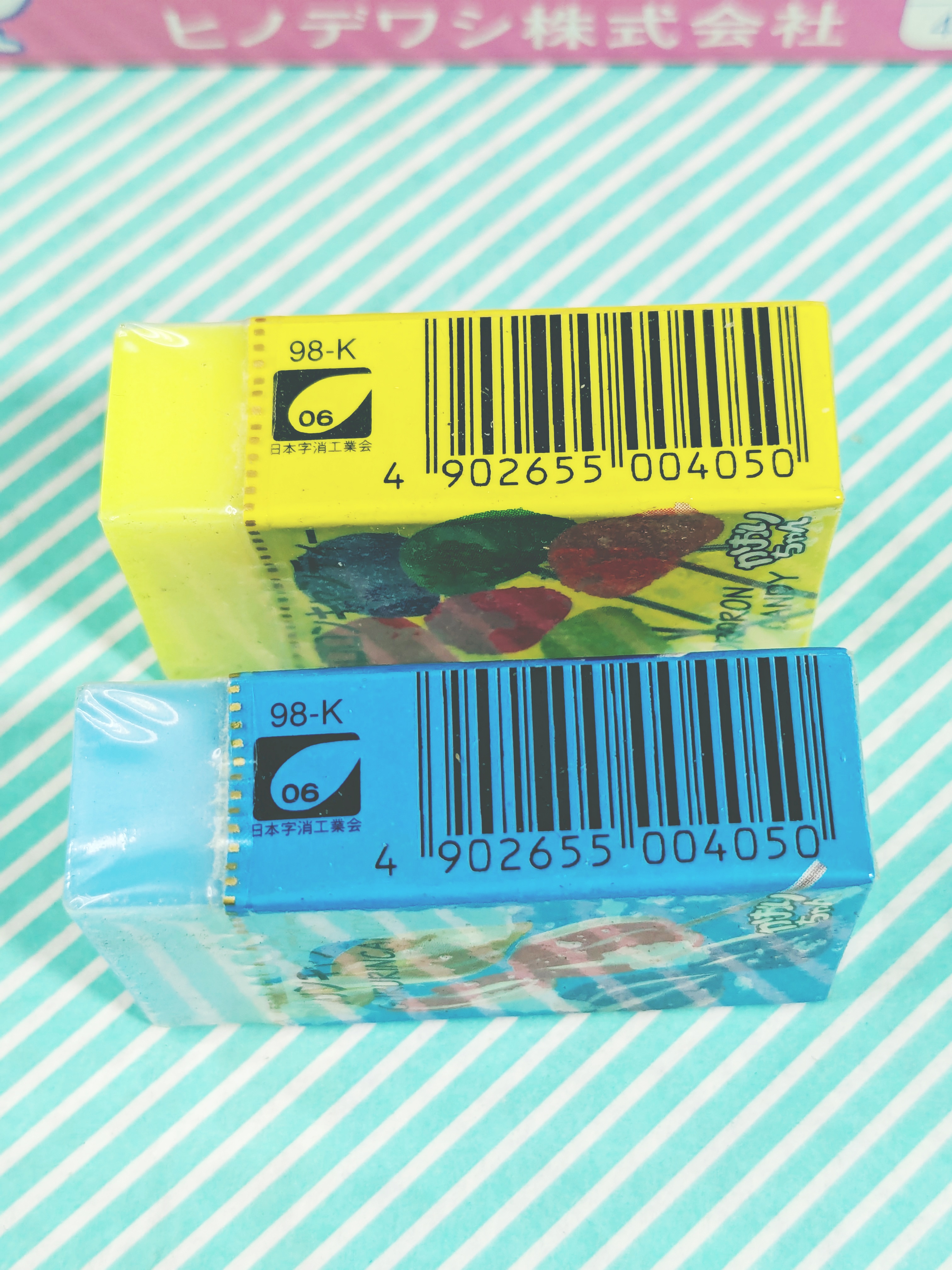 【消しゴム】ヒノデワシ かおりちゃん キャンディ 香り付き消しゴムの商品画像3