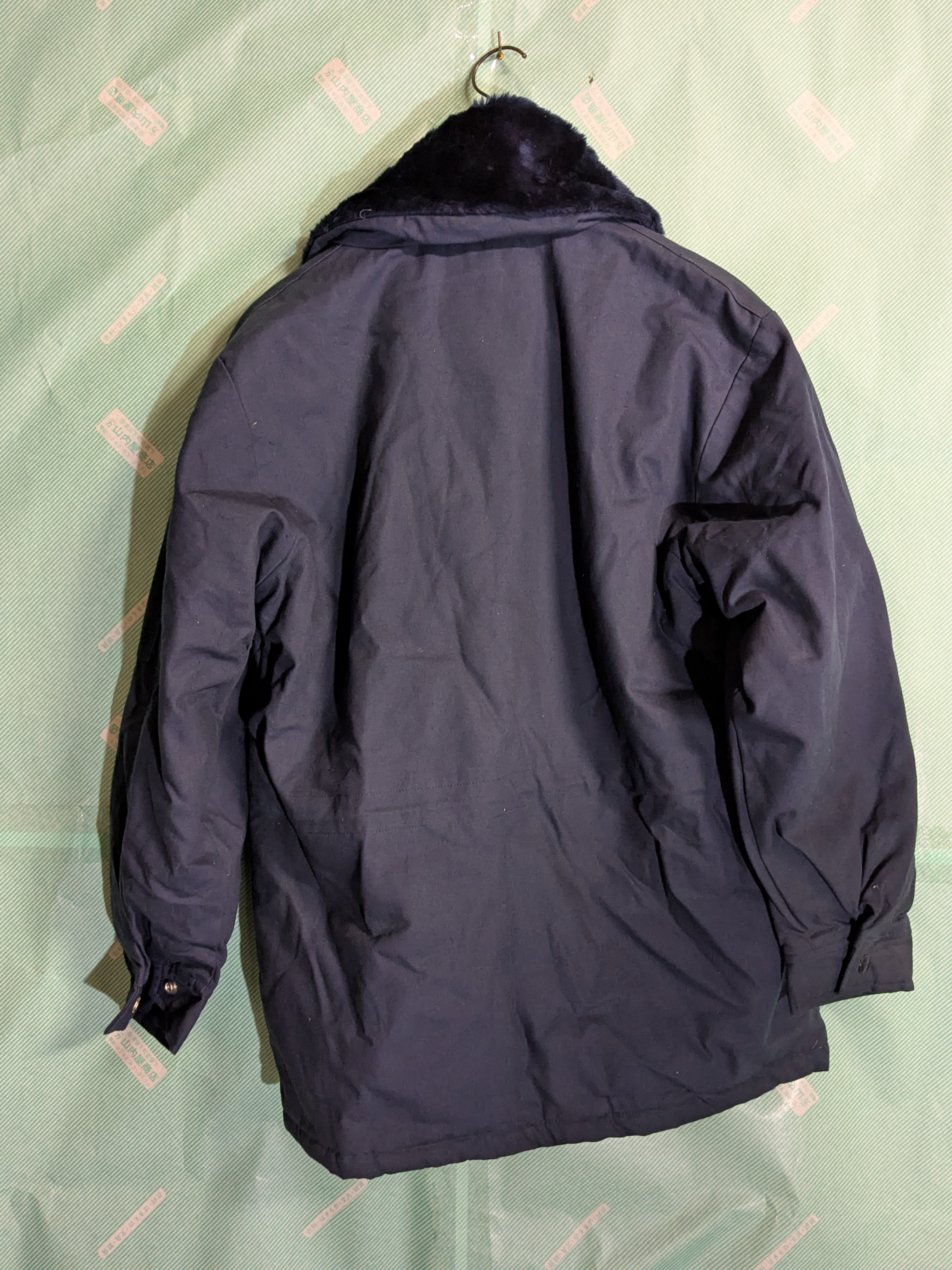 【ジャンパー】MOWINT 防寒 作業着 ドカジャン 綿入り 紺色 日本製の商品画像2