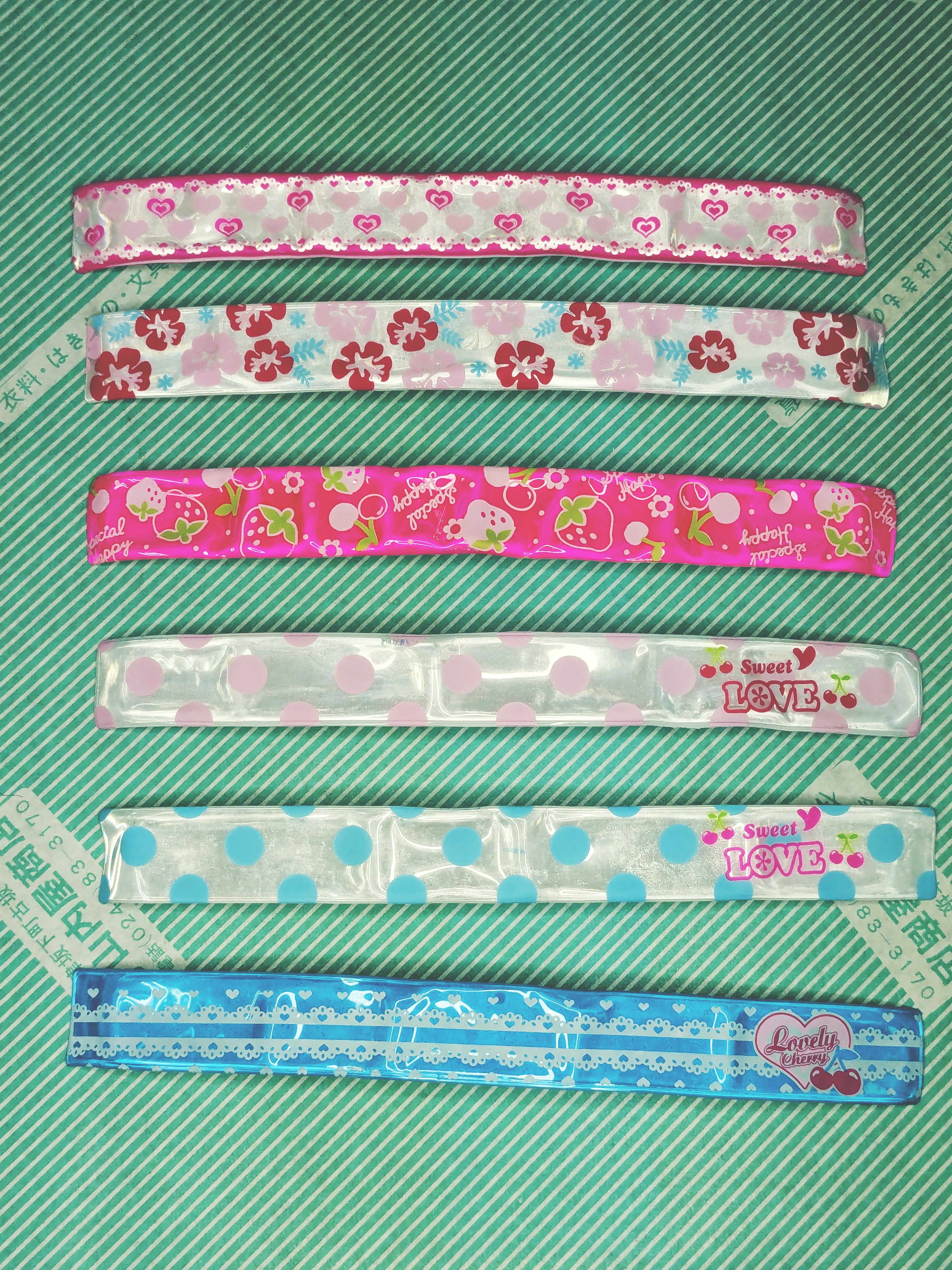 【リストバンド】パッチンバンド プリティガール 反射 6種の商品画像6