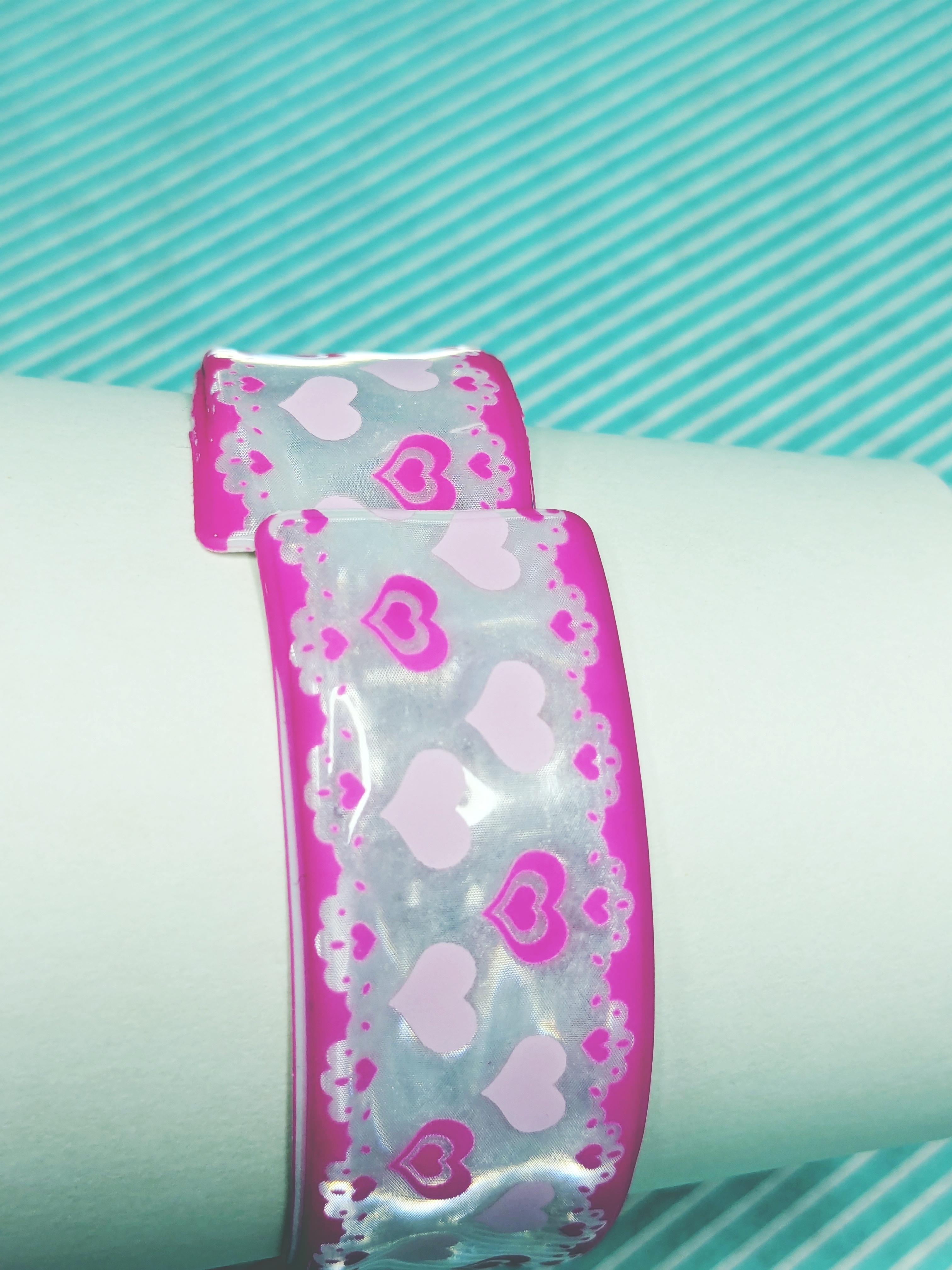 【リストバンド】パッチンバンド プリティガール 反射 6種