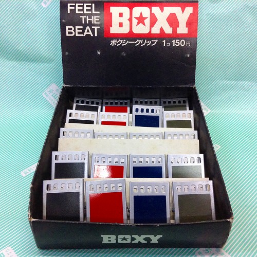 【クリップ】三菱 BOXY 4色(当時物)