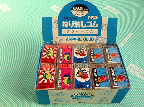 【ねり消しゴム】We We Club 香り入 4種
