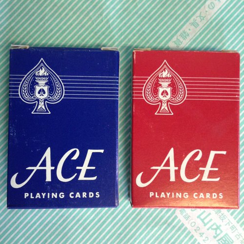 【トランプ】PLAING CARDS　ACE　2色