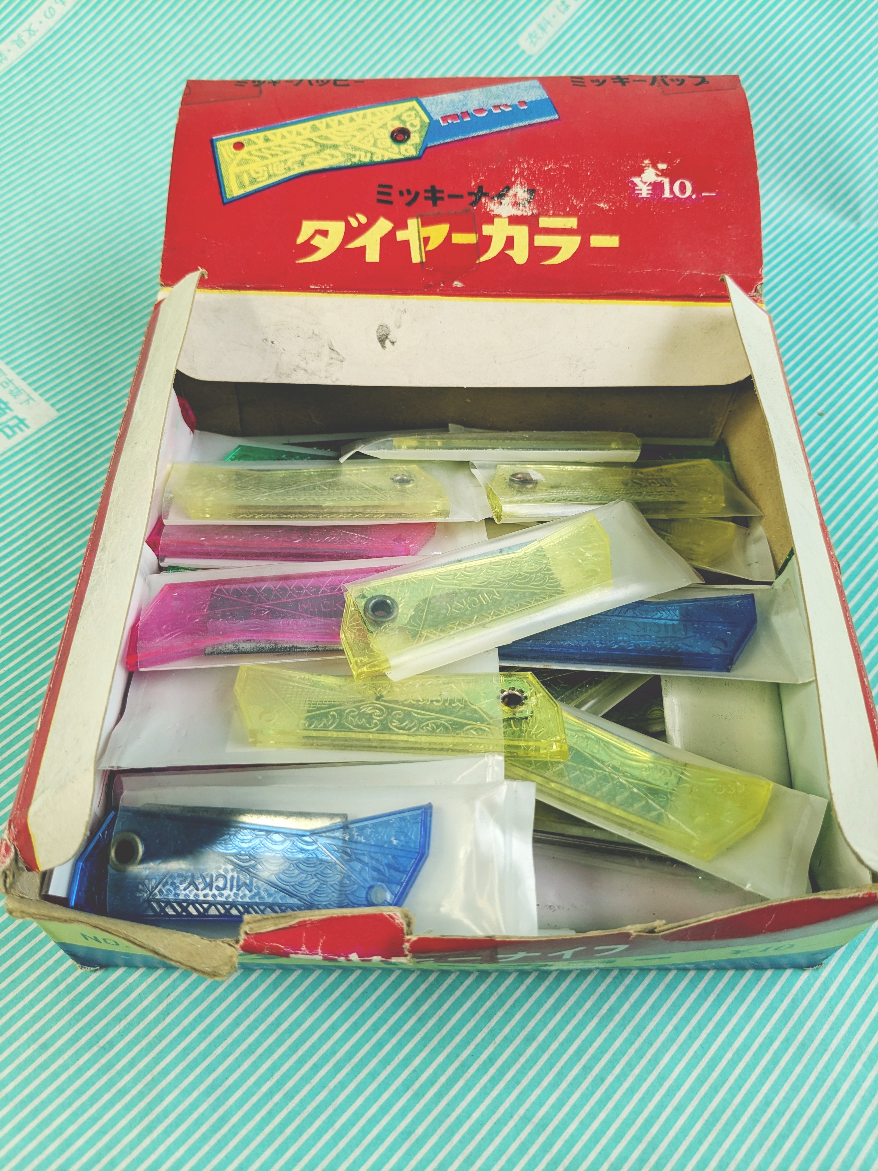 【ボンナイフ】ミッキーナイフ ダイヤカラー カッターナイフの商品画像8