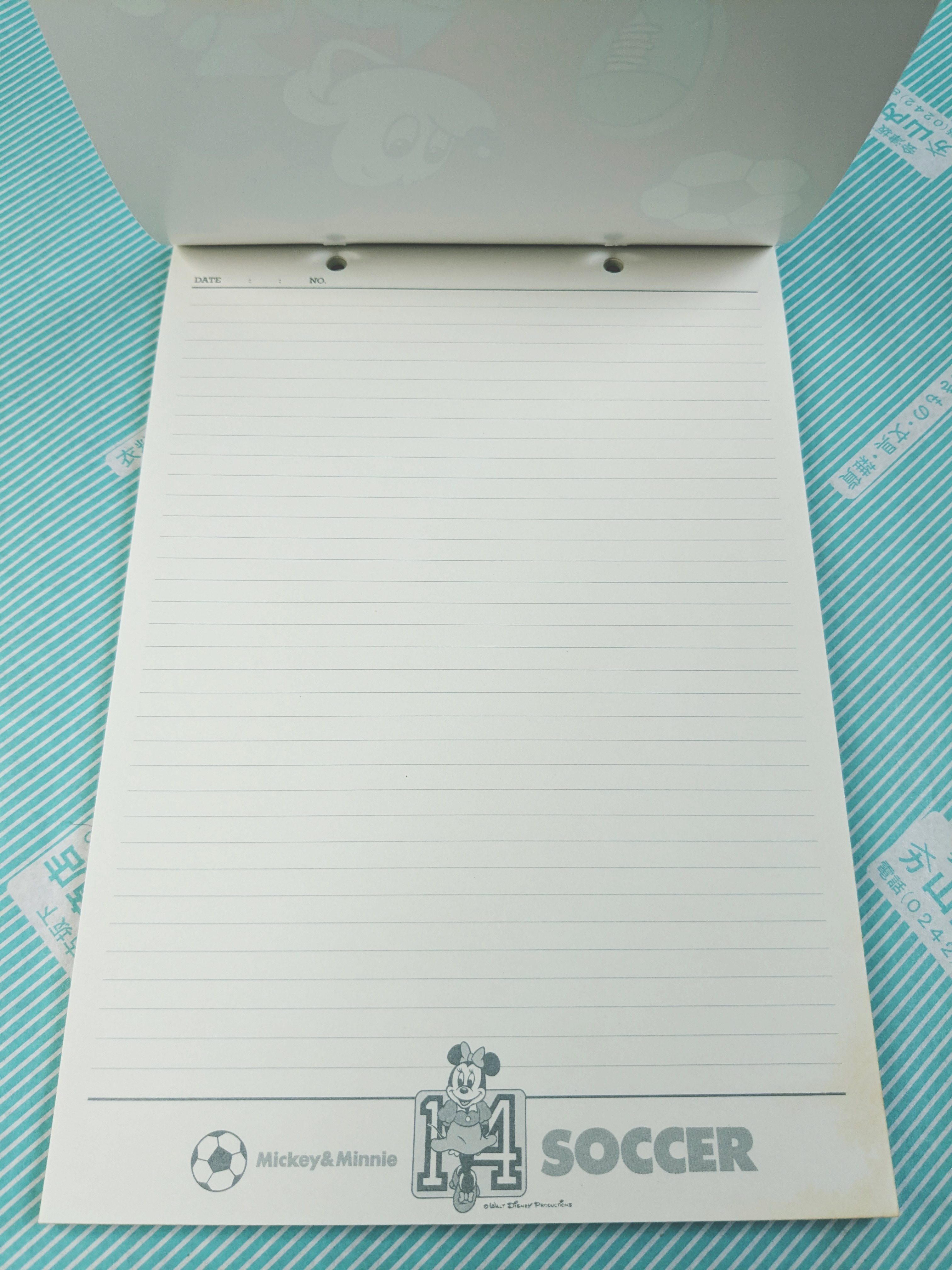 【レポートパッド】セイカノート  B5 レポート用紙 ディズニー ミッキー スポーツ シリーズの商品画像8
