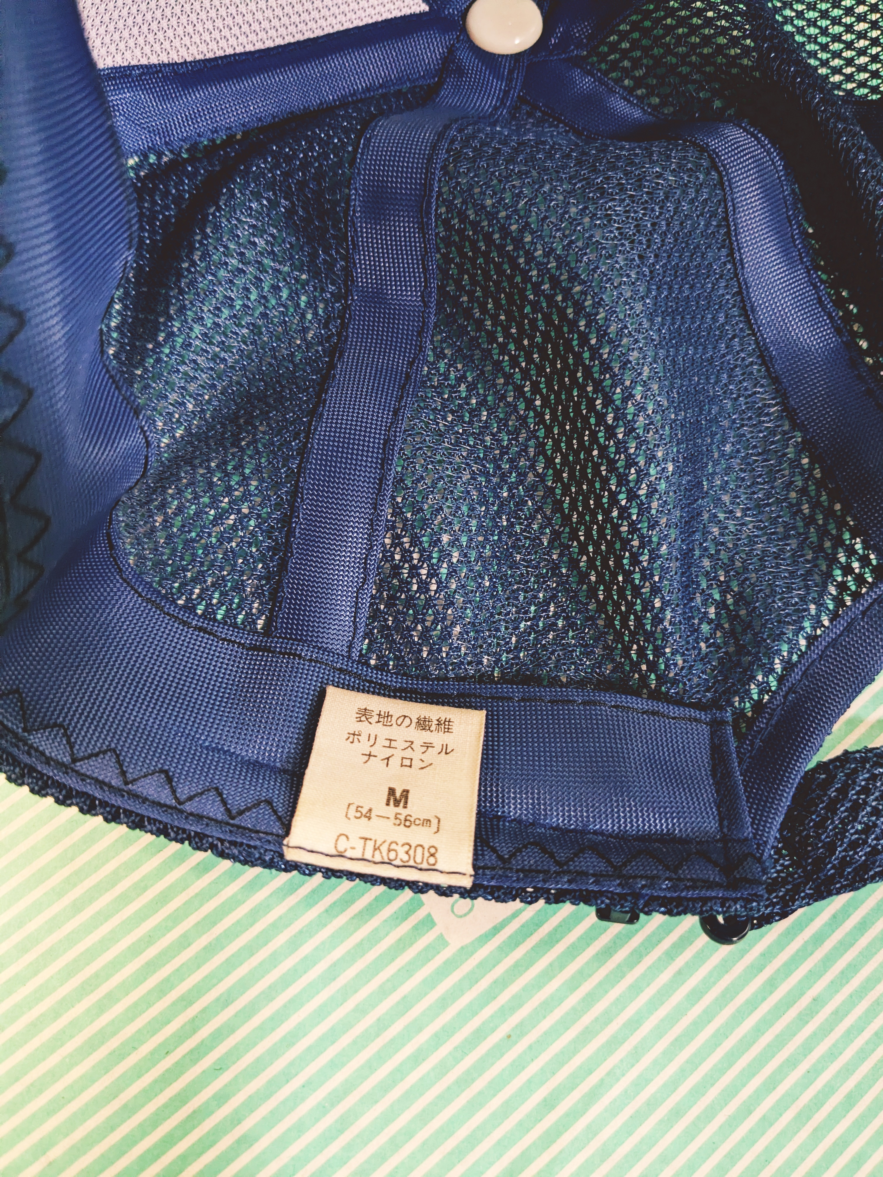 【野球帽】オリックスブルーウェーブ BWメッシュ 子供用 Mサイズ キャップ 当時物の商品画像4