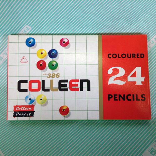 【色鉛筆】コーリンCOLOURED 24 PENCILS