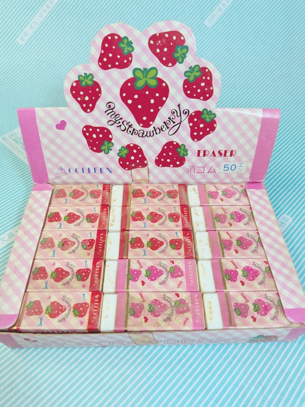 【消しゴム】コーリン鉛筆 my Strawberry 消しゴム