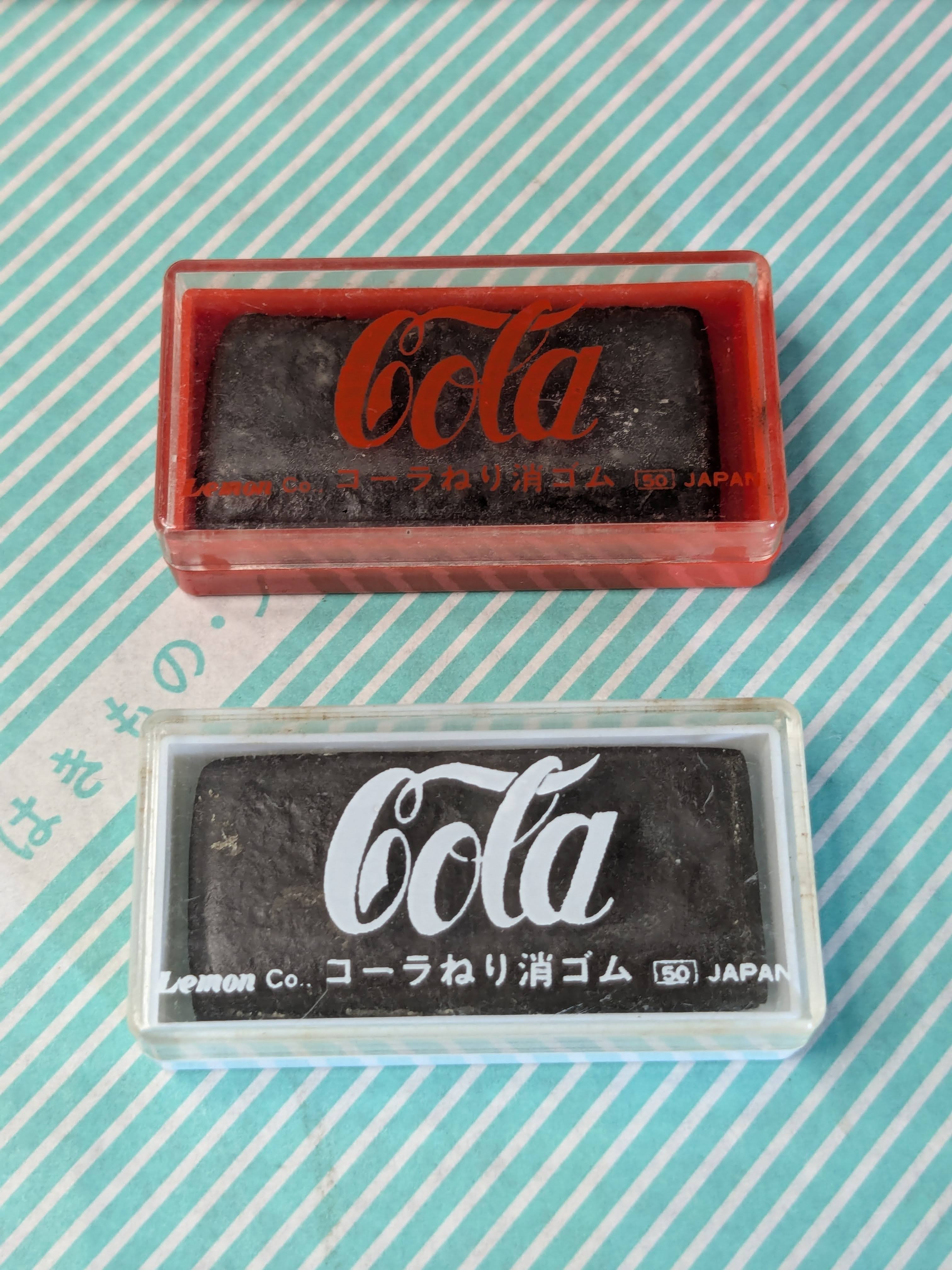 【消しゴム】レモン Cola コーラねり消しゴム ケース入りの商品画像2