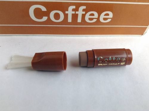 【消しゴム】レモン ブラシ付きコーヒー消ゴムの商品画像3