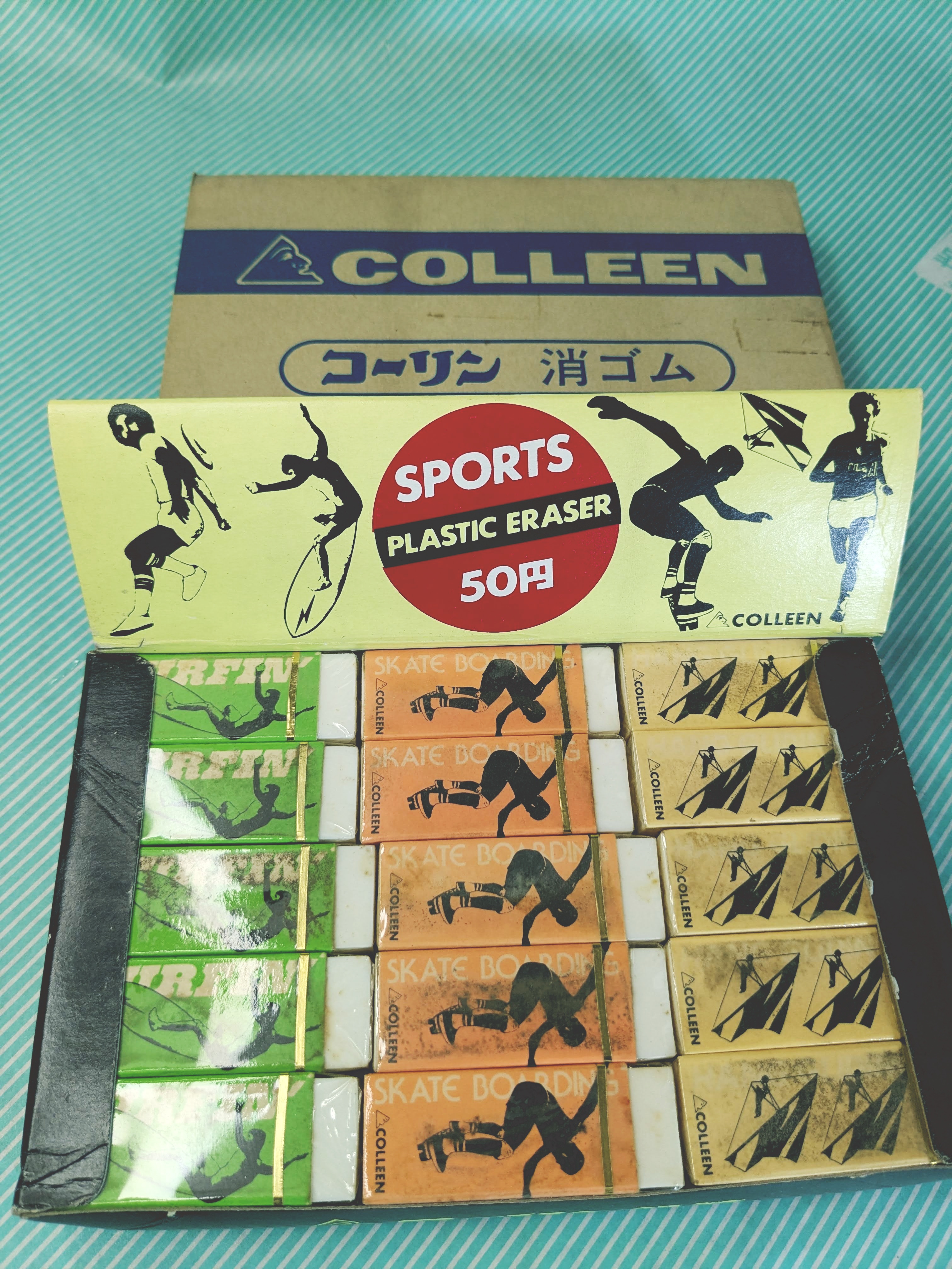 【消しゴム】コーリン鉛筆 SPORTS スポーツ消しゴム 3種類