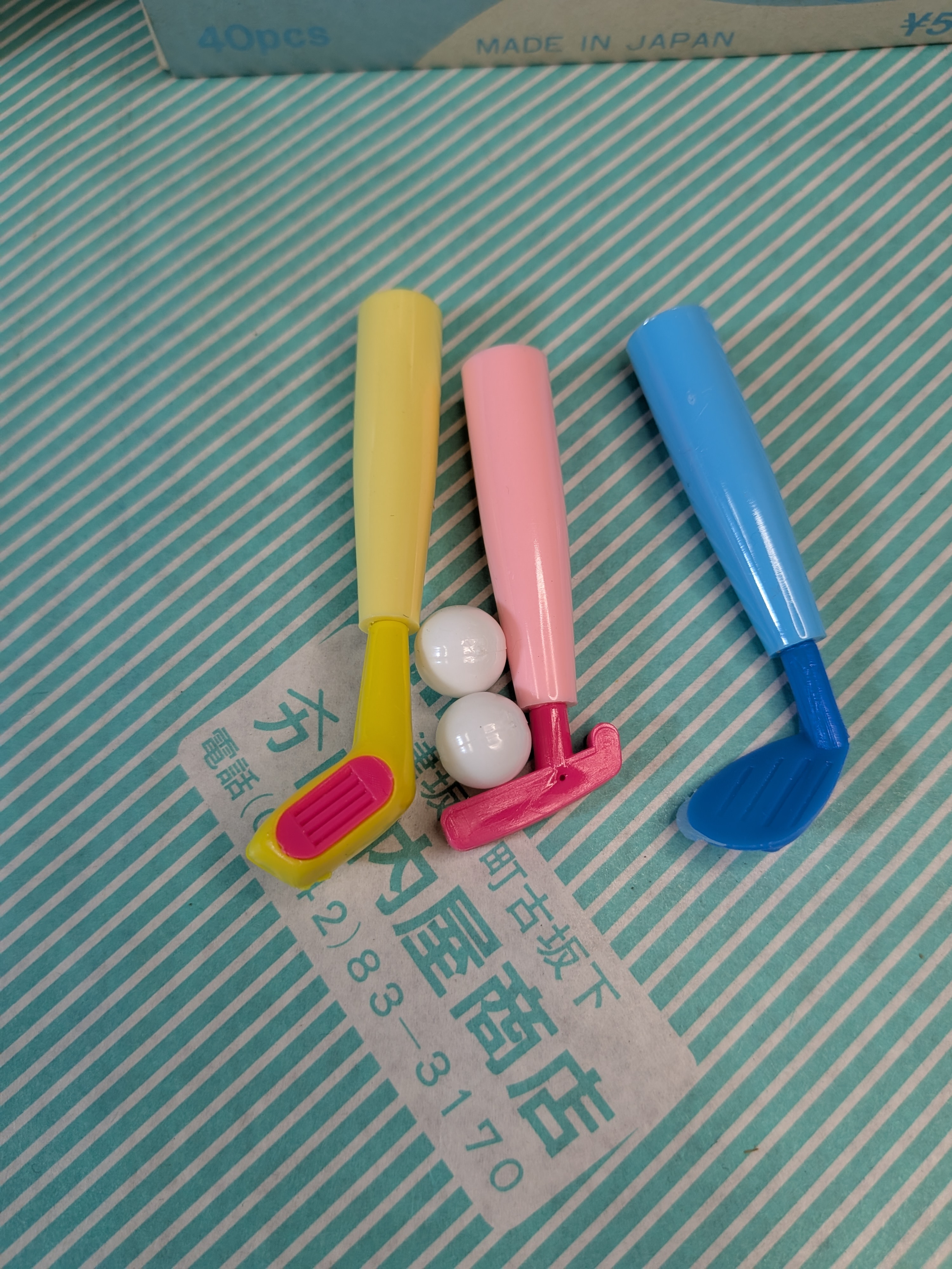 【鉛筆キャップ】昭和レトロ ゴルフキャップの商品画像3