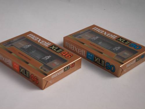 【カセットテープ】maxell XLⅡ HIGH