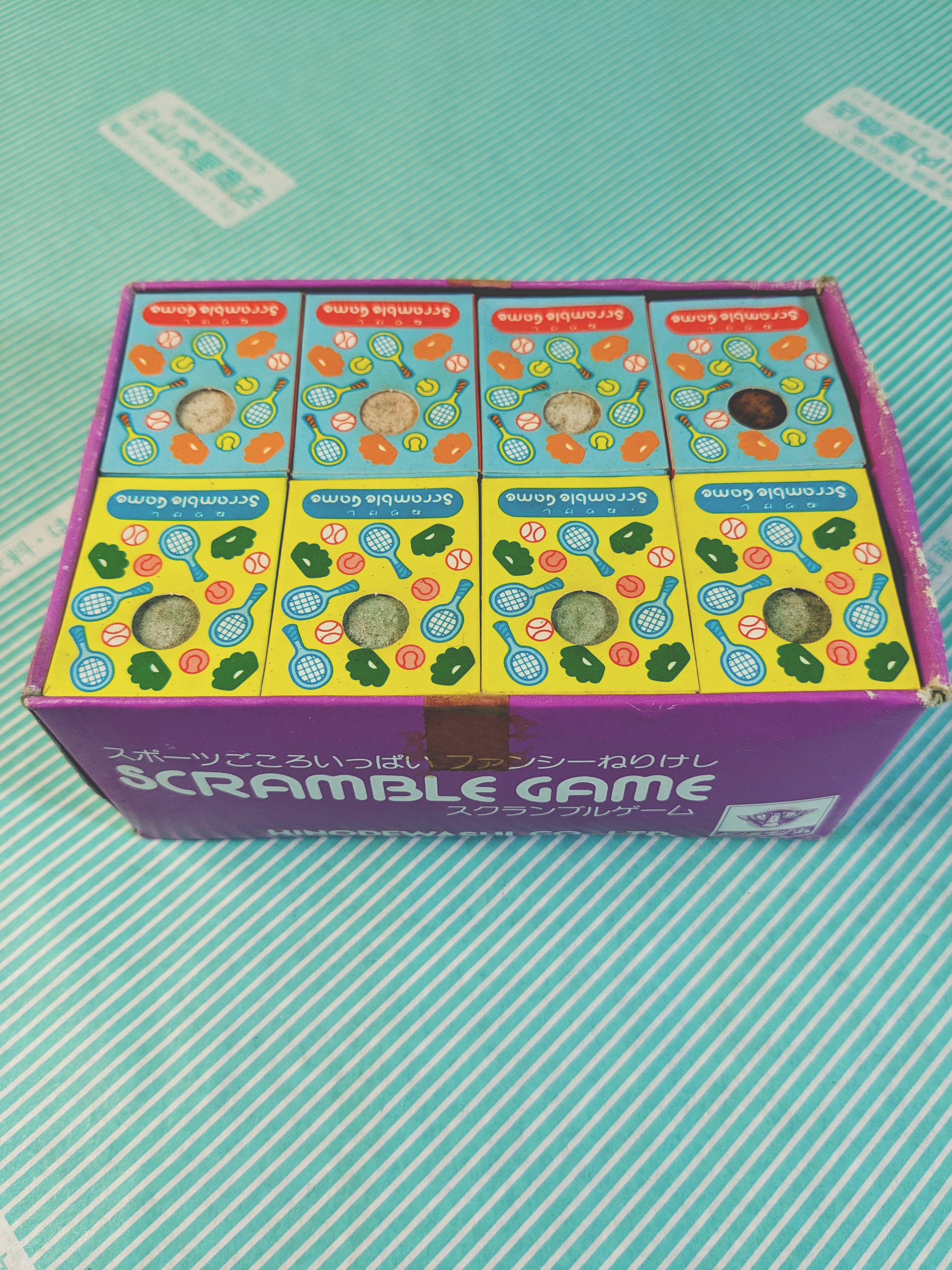 【ねり消し】ヒノデワシ スクランブルゲーム テニス 野球 ファンシーねりけし