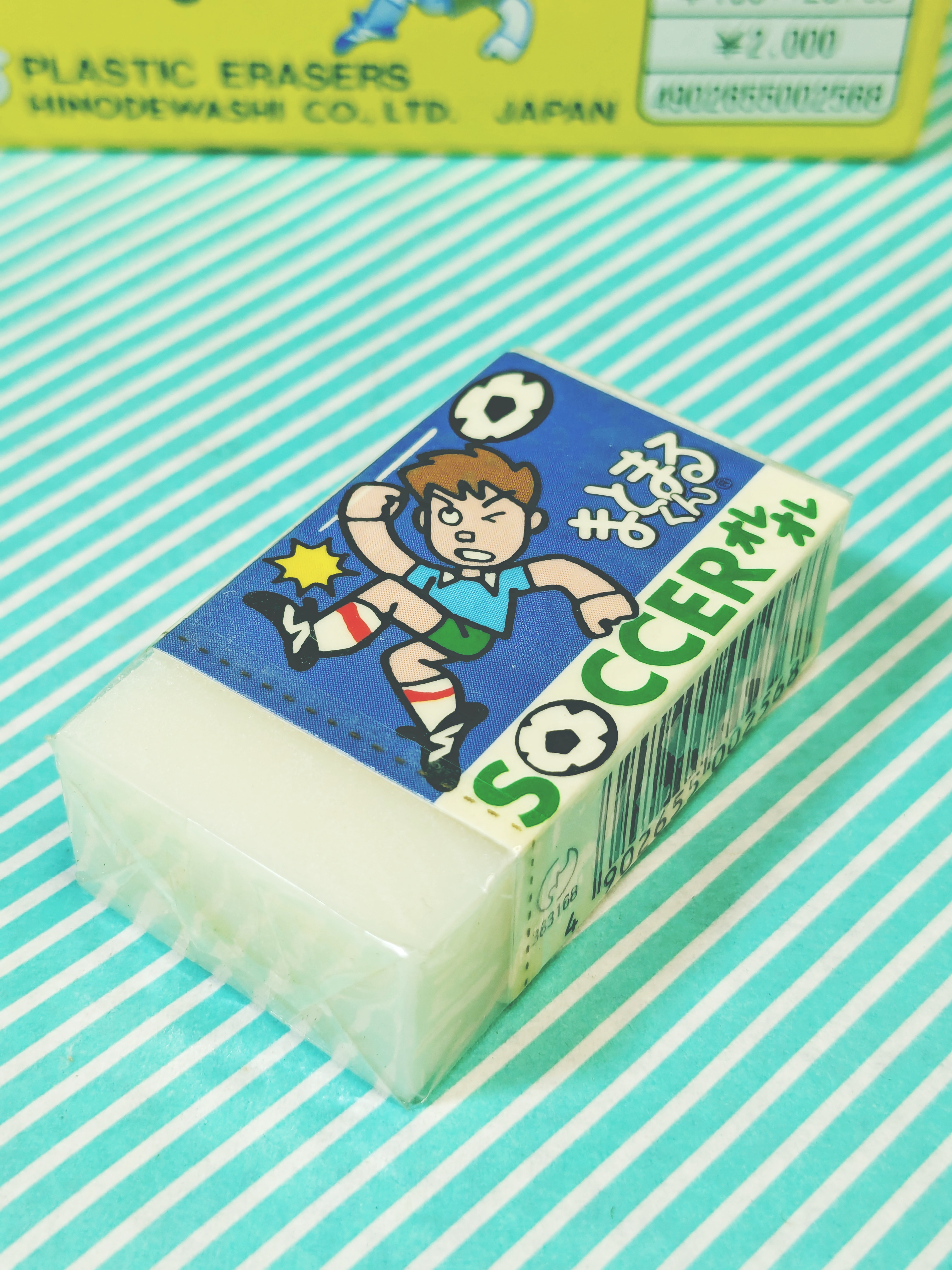 【消しゴム】ヒノデワシ まとまるくん オレオレ サッカー 2種類の商品画像6