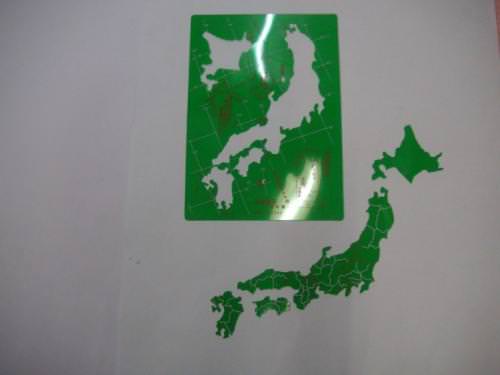 【定規】マップシート 定形地図(日本編)
