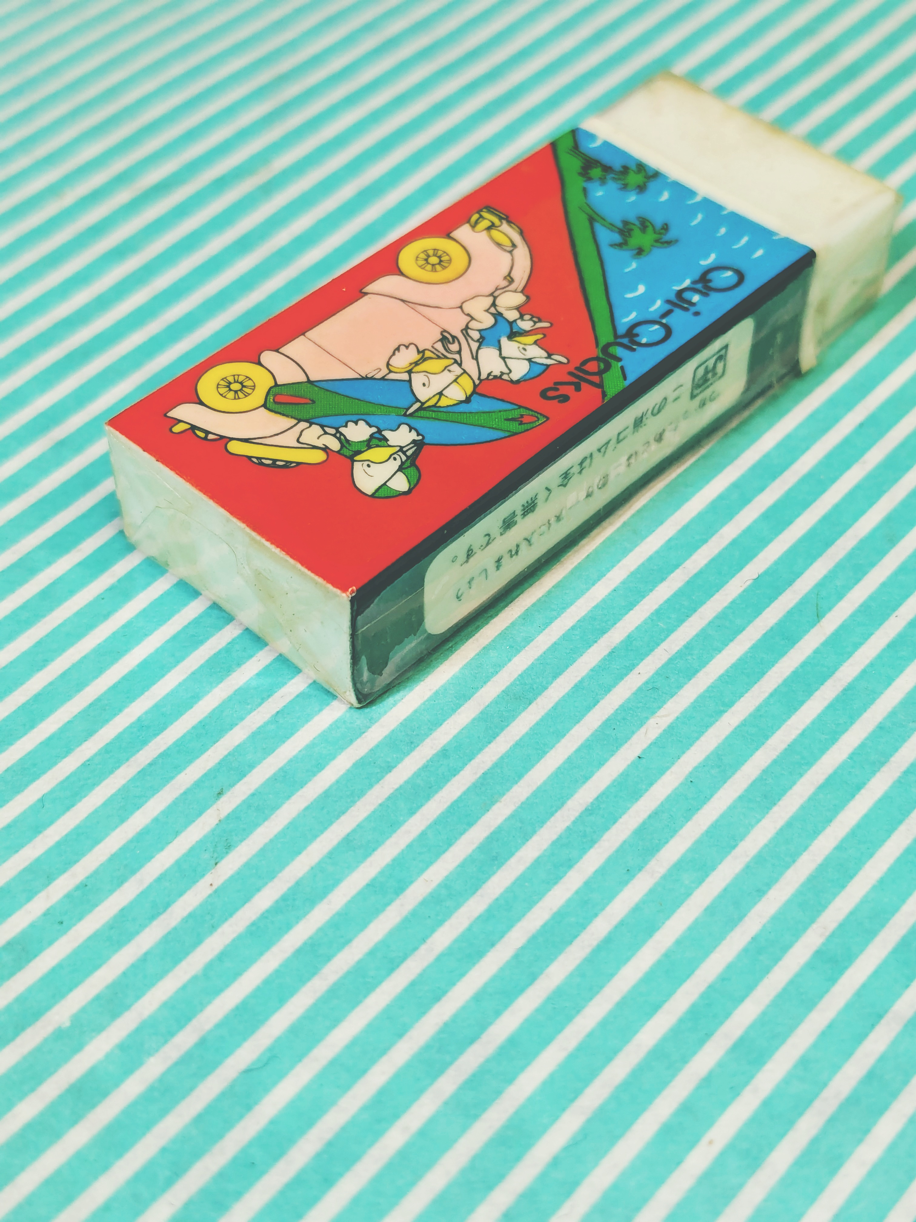 【消しゴム】ラビット QUI-QUAKS サンリオ キャラクター消しゴム（1983年製／4種類）の商品画像7