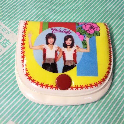 【小銭入】T&C ピンクレディー ボタン開閉式