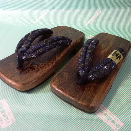 【下駄】男性用ソフト 焼桐下駄 ゴム底　鼻緒 5種類