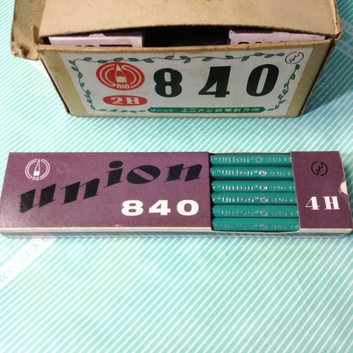 【鉛筆】ユニオン鉛筆製作所 840　4H 1打