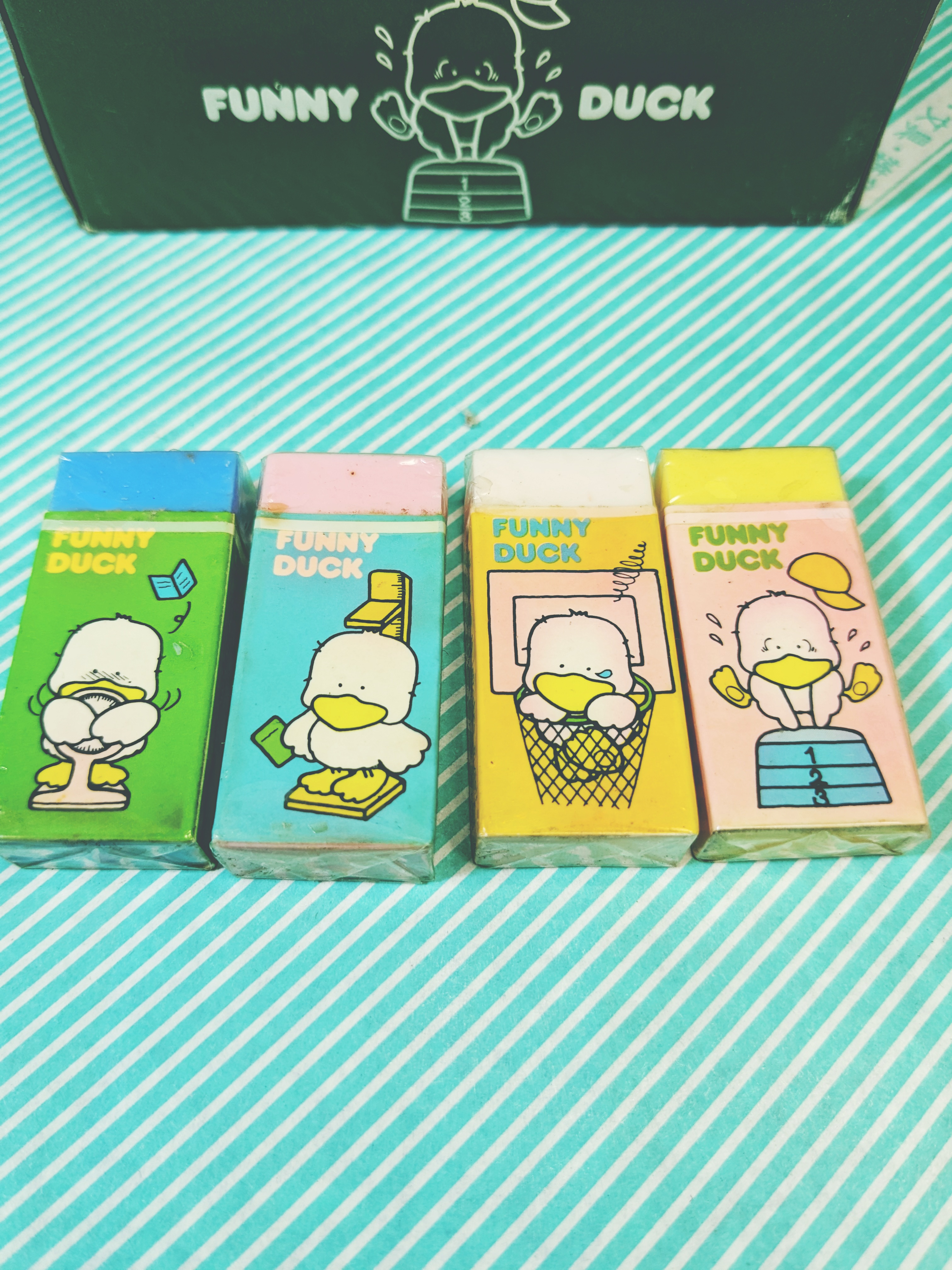 【消しゴム】SUNーBELL FUNNY DUCK ファニーダック消しゴム