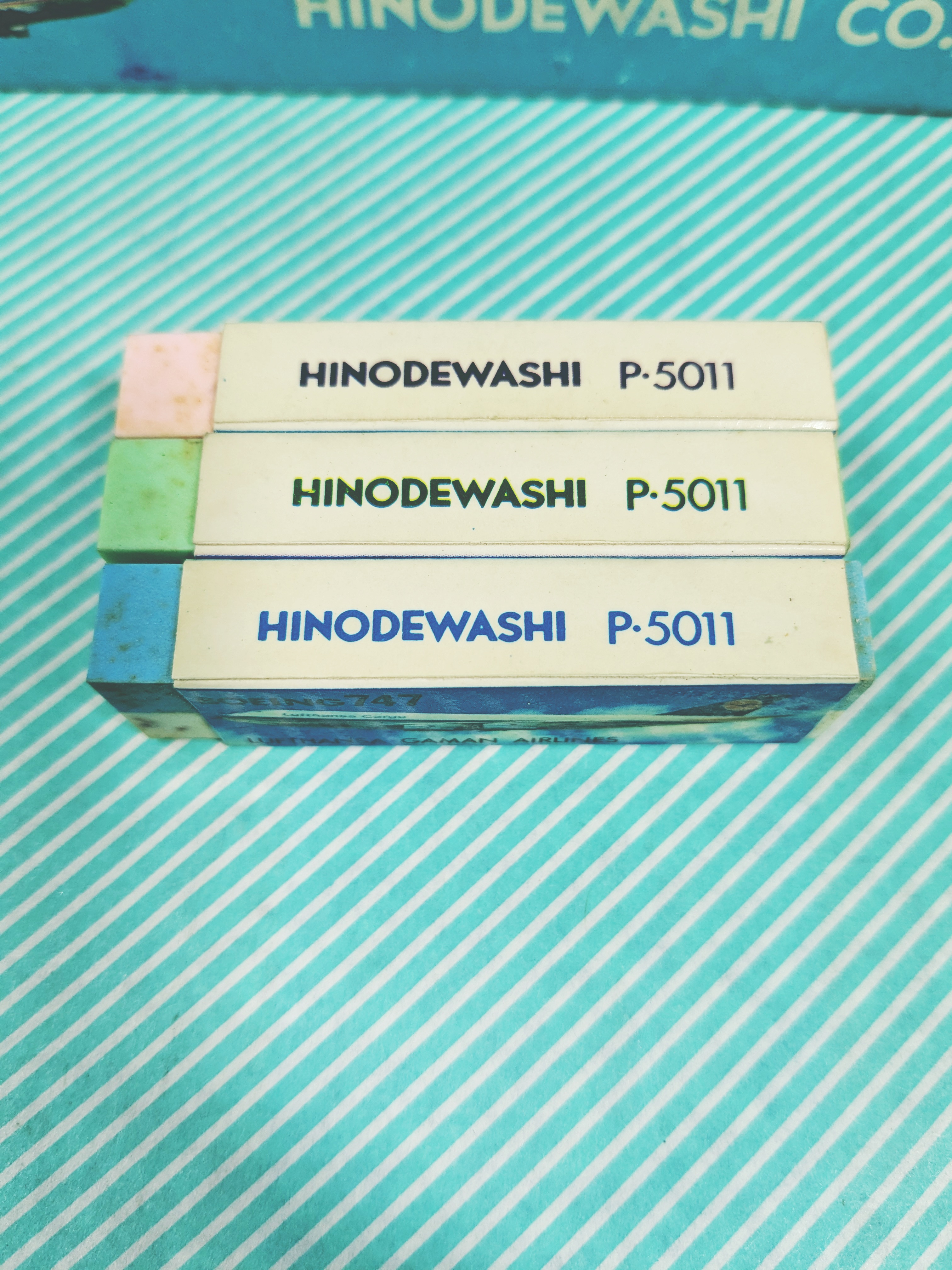 【消しゴム】世界のエアライン JUNBO ERASER 飛行機デザイン 3色展開の商品画像5