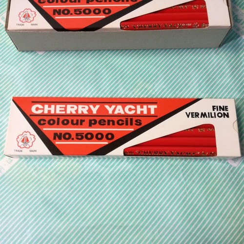 【鉛筆】CHERRY YACHT NO5000 赤鉛筆