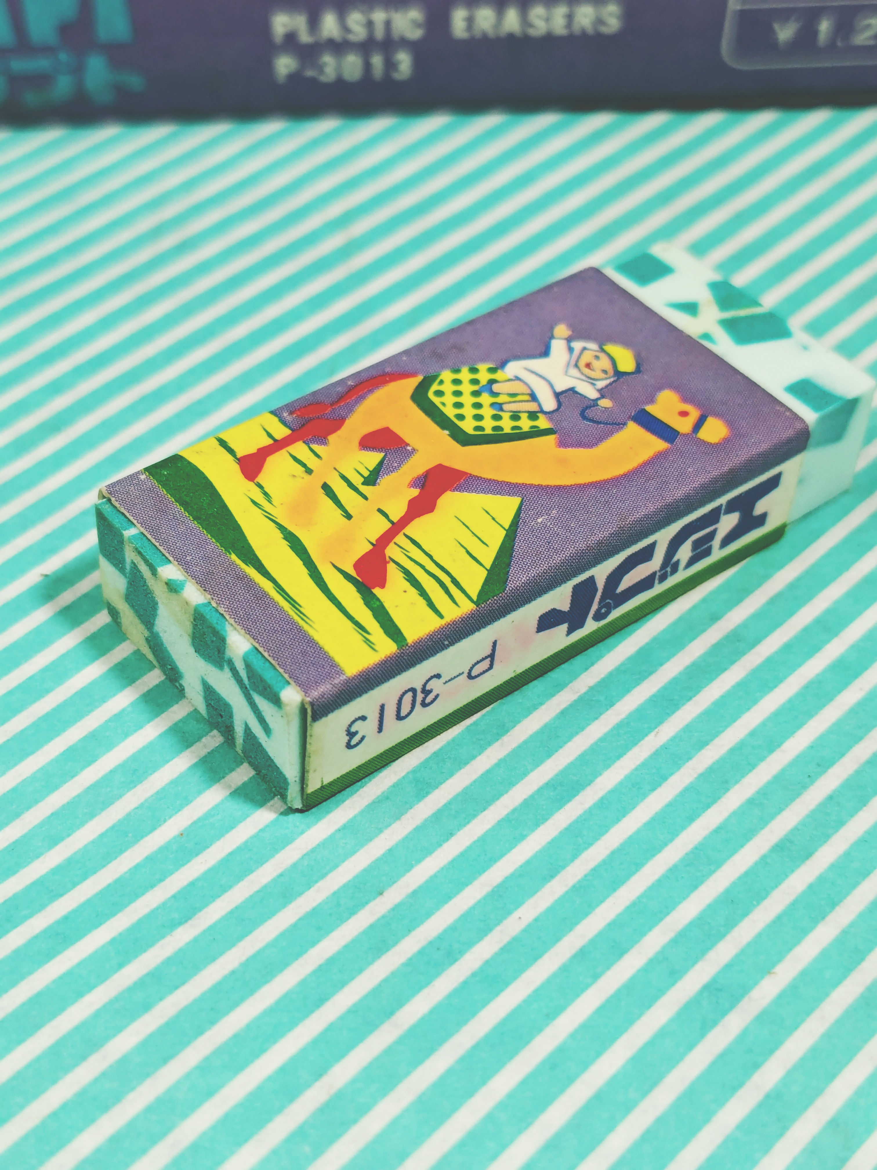 【消しゴム】ヒノデワシ エジプト消しゴム 当時物 2色展開の商品画像7