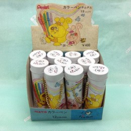 【マジック】ぺんてる　カラーペン　チムチム 12色 箱