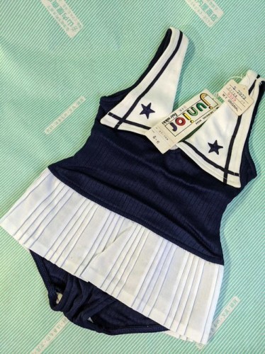 水着 女子用 ワンピース フリル スカート 山内屋商店 会津