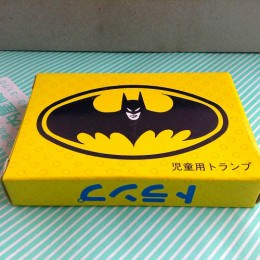 【トランプ】バットマンモチーフのトランプ　幼児用 箱裏