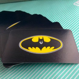 【トランプ】バットマンモチーフのトランプ　幼児用 カード　裏面